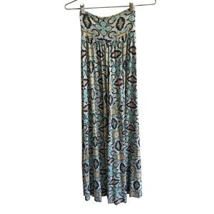 Rachel Pally Modal Blend Patterned Gaucho Pants, Size S